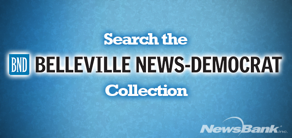 Search the Belleville News-Democrat Collection, Newsbank Newspapers logo